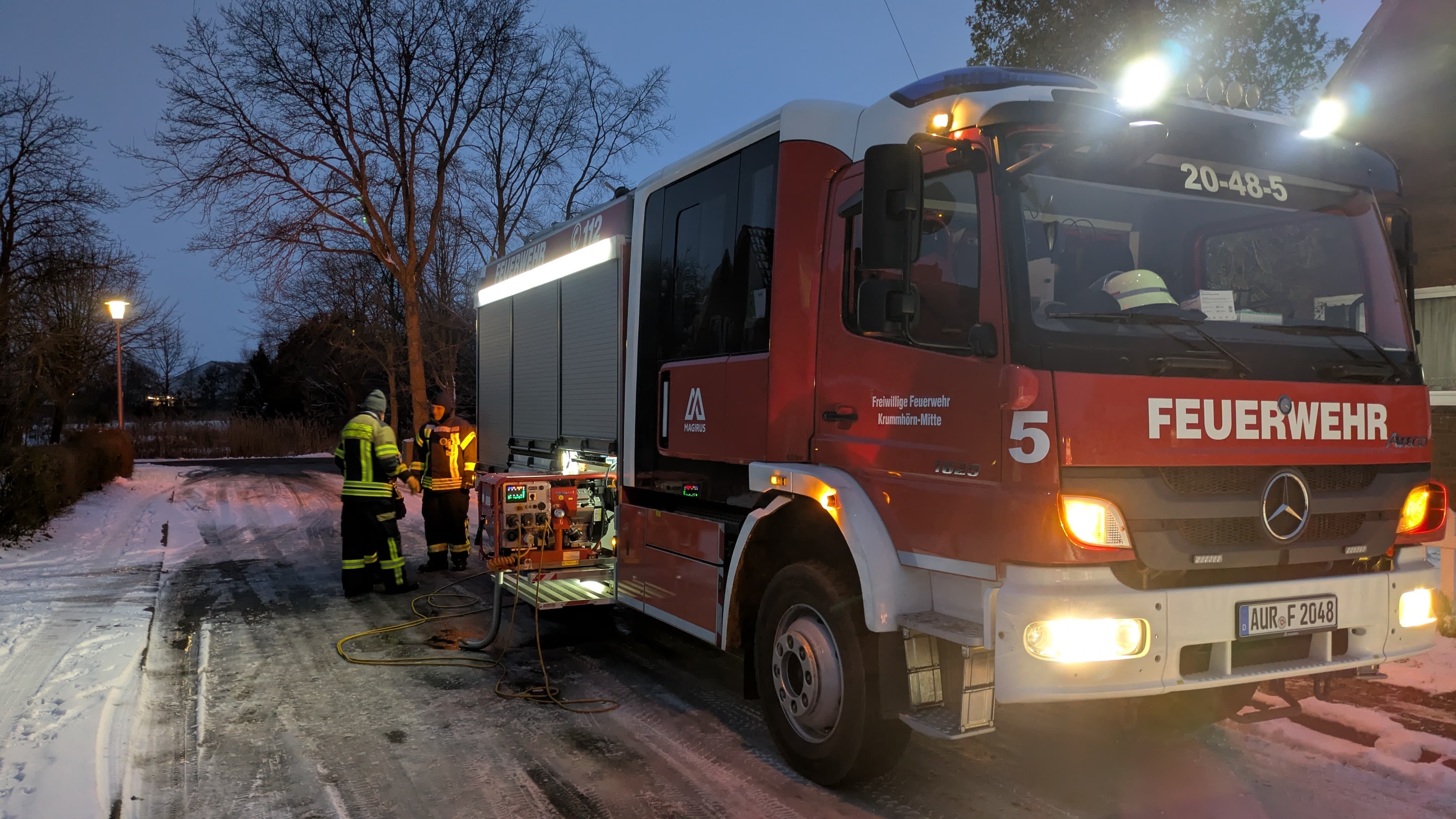 Einsatzfoto Keller unter Wasser