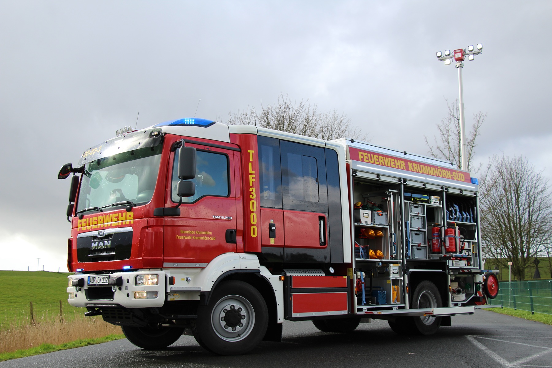 Einsatzfoto Unterstützung Rettungsdienst - Rysum